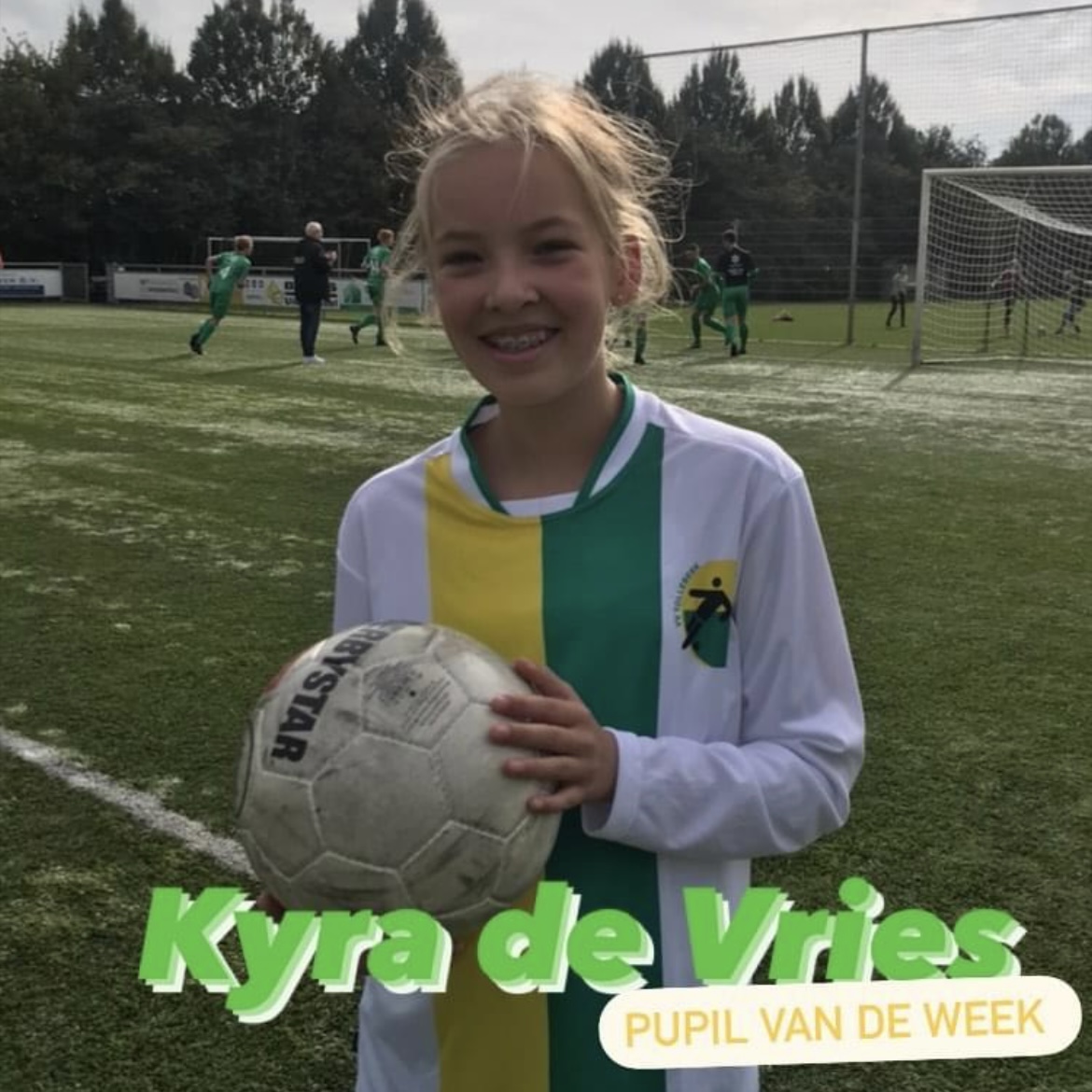 Pupil van de week Kyra de Vries